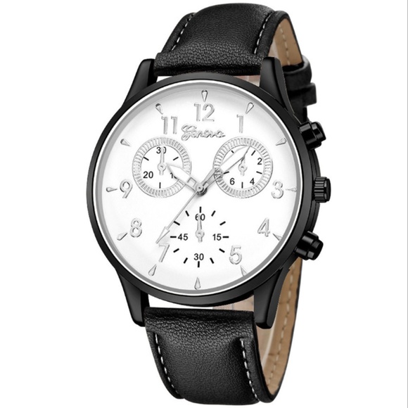 Accessories - ⌚️NEW⌚️ Unisex Luxury Leather Strap Quartz Watch